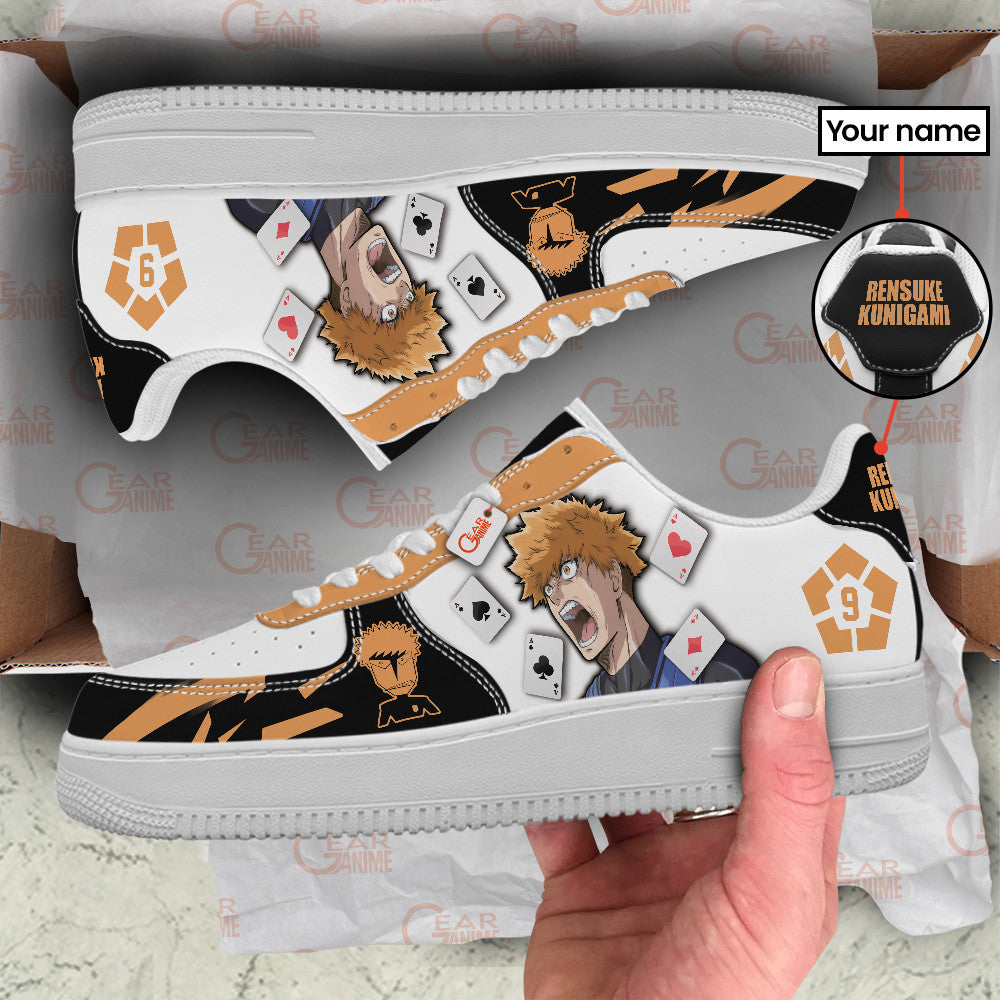 Rensuke Kunigami Personalized Low-Top Sneakers