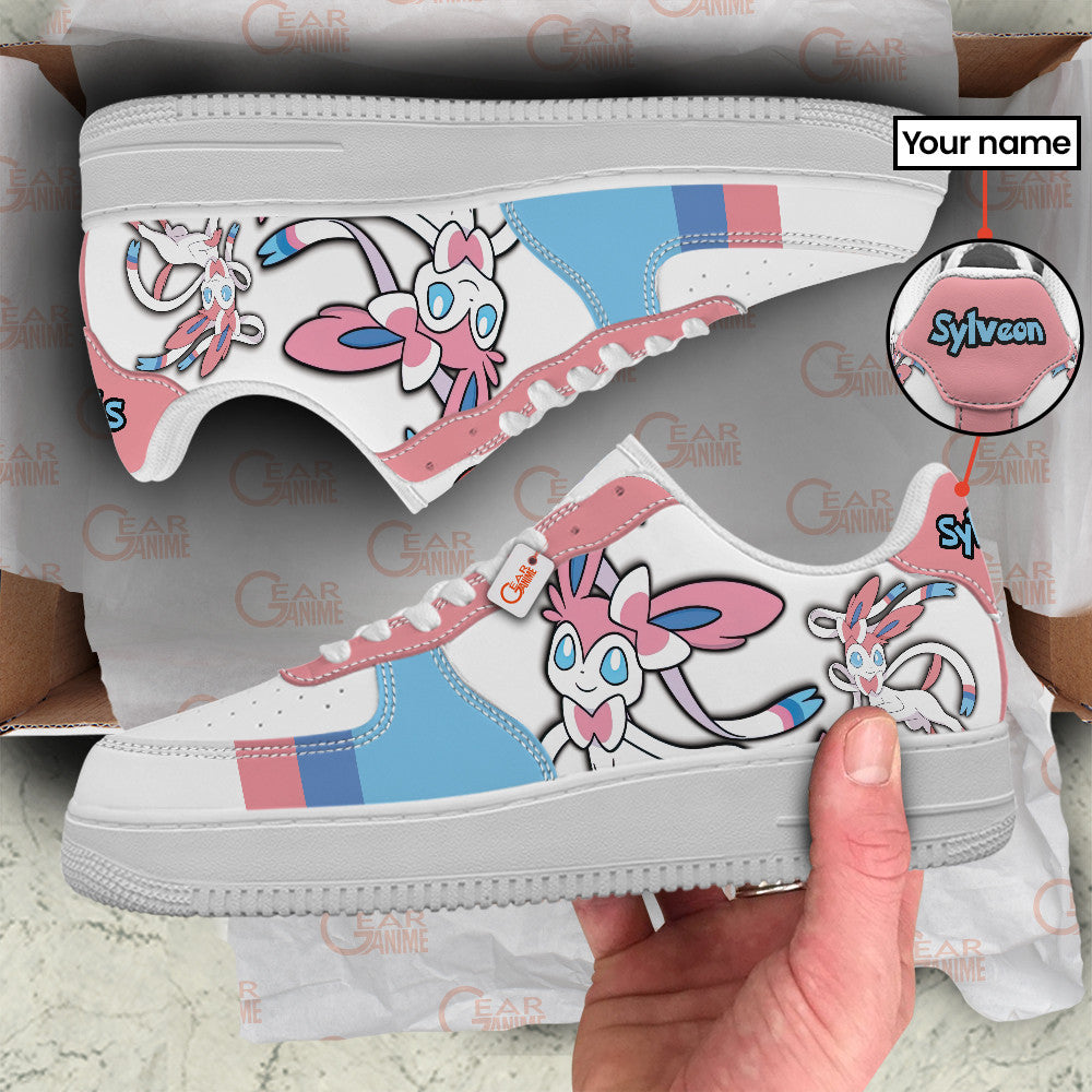 Sylveon Personalized Low-Top Sneakers