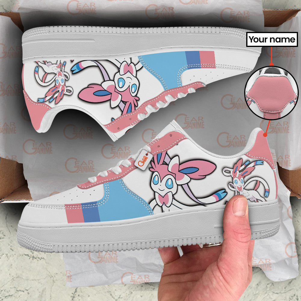 Sylveon Personalized Low-Top Sneakers