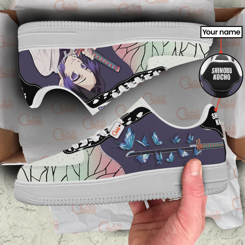 Shinobu Kocho Personalized Low-Top Sneakers