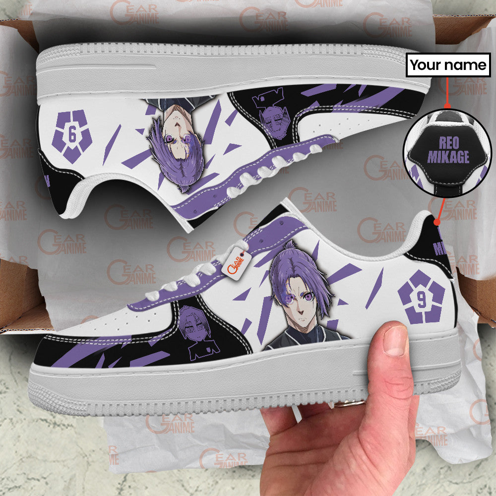 Reo Mikage Personalized Low-Top Sneakers