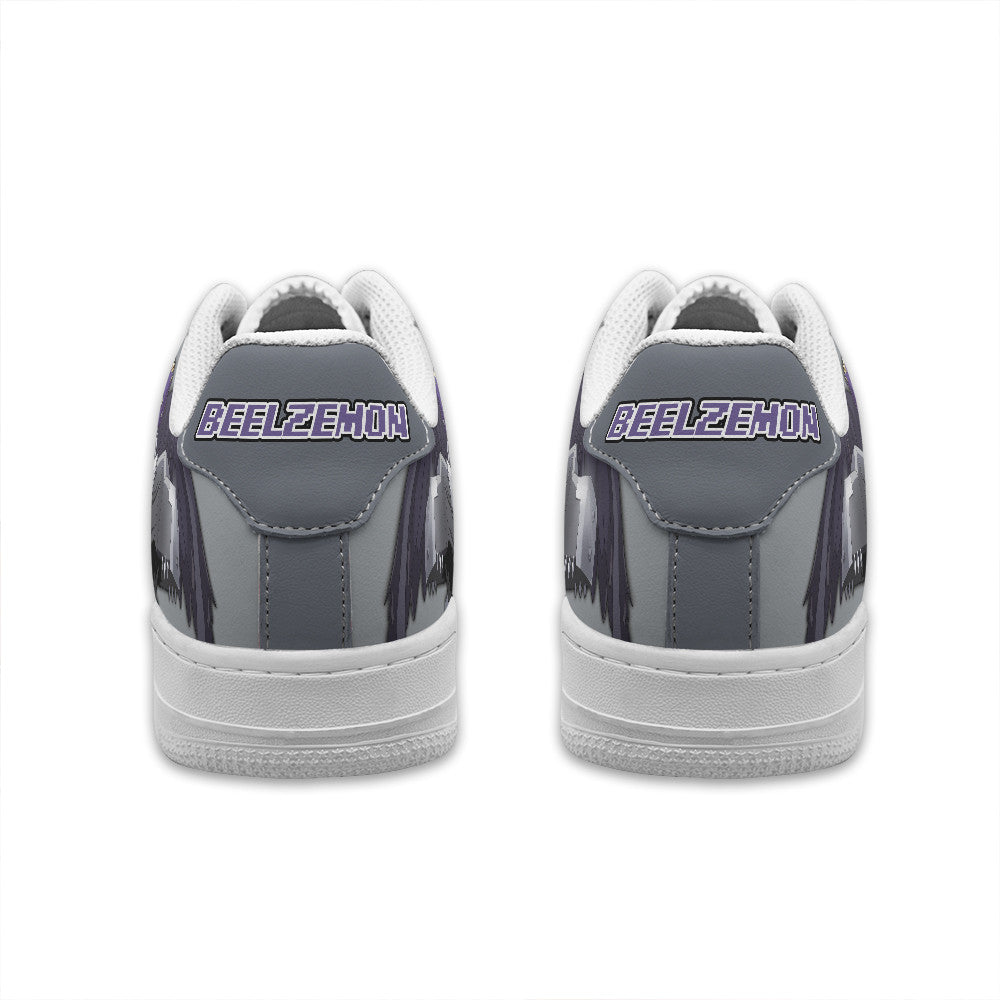 Beelzemon Personalized Low-Top Sneakers