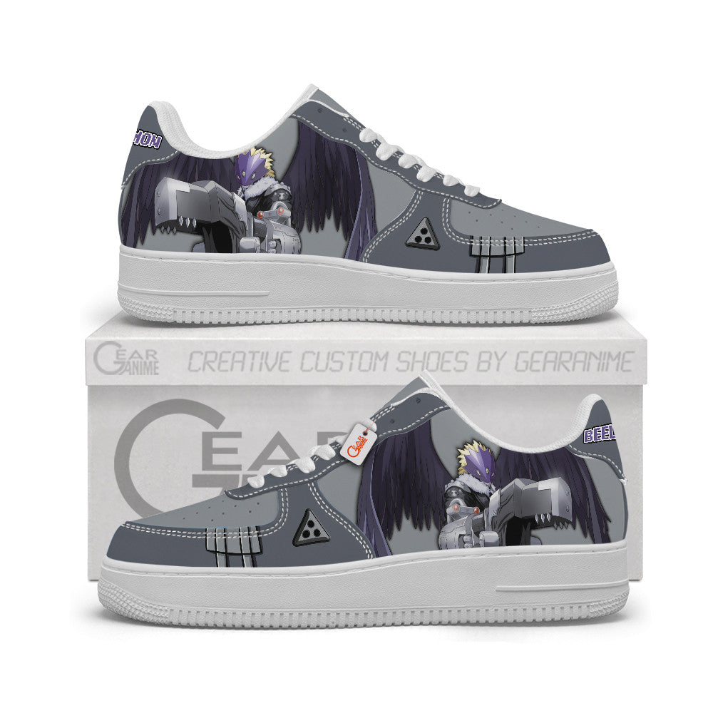 Beelzemon Personalized Low-Top Sneakers