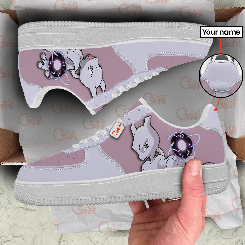 Mewtwo Personalized Low-Top Sneakers