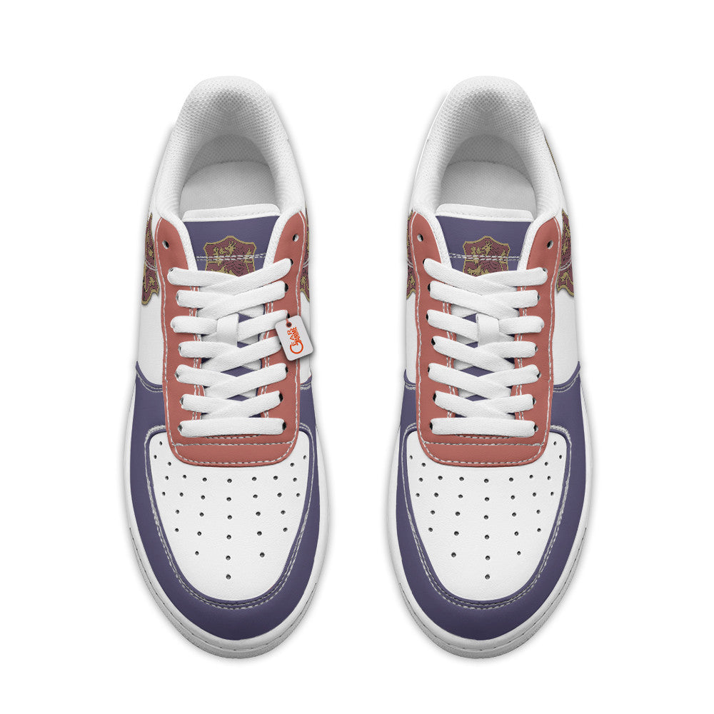 Black Crimson Lion Personalized Low-Top Sneakers