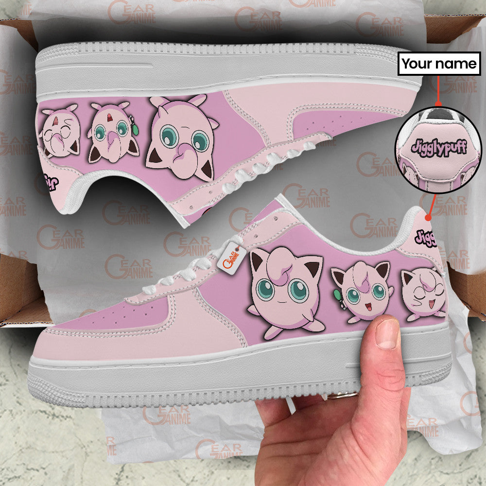 Jigglypuff Personalized Low-Top Sneakers