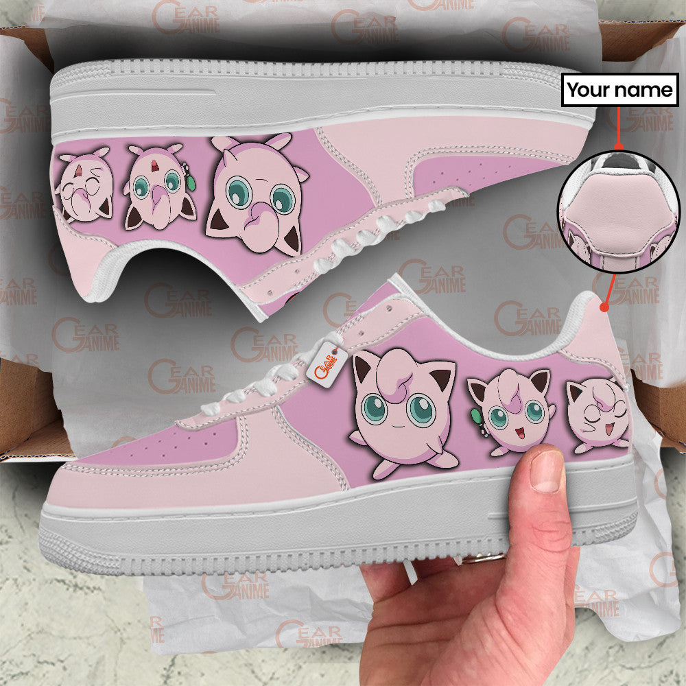 Jigglypuff Personalized Low-Top Sneakers