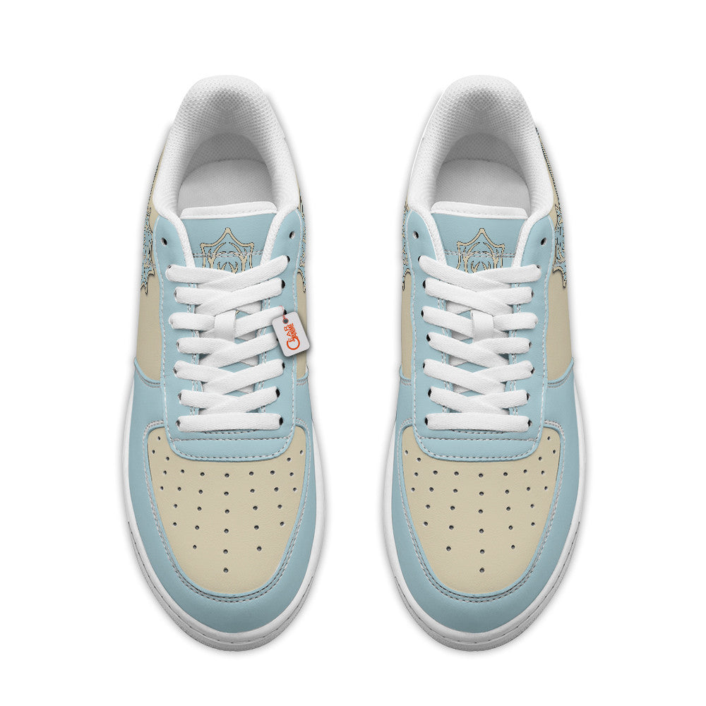 Aqua Deer Personalized Low-Top Sneakers