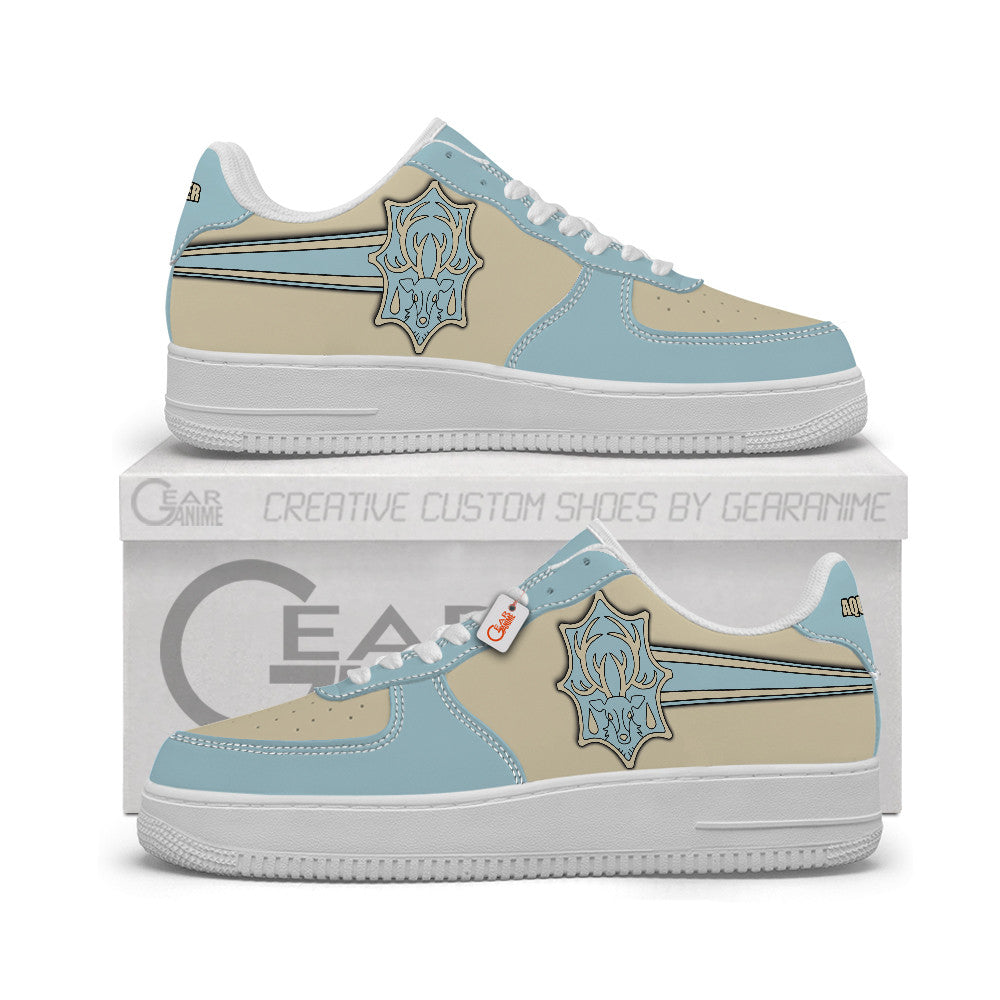 Aqua Deer Personalized Low-Top Sneakers