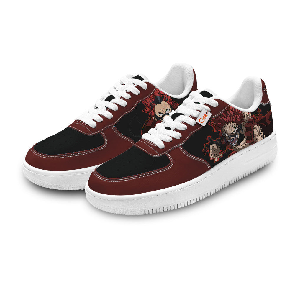 Eijiro Kirishima Red Riot Personalized Low-Top Sneakers