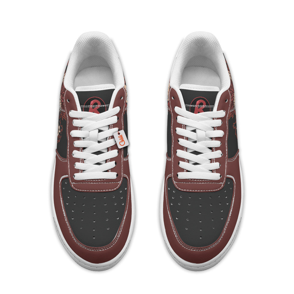 Eijiro Kirishima Red Riot Personalized Low-Top Sneakers