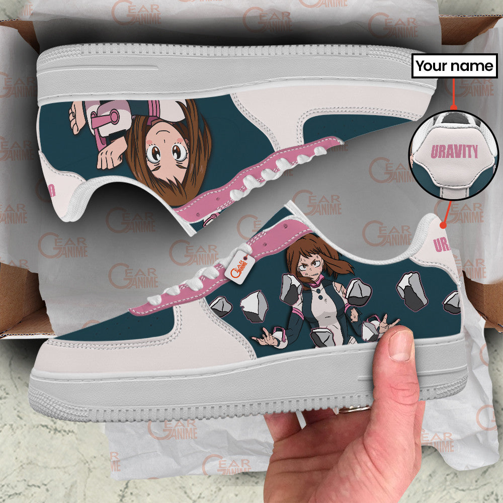 Ochako Uraraka Uravity Personalized Low-Top Sneakers