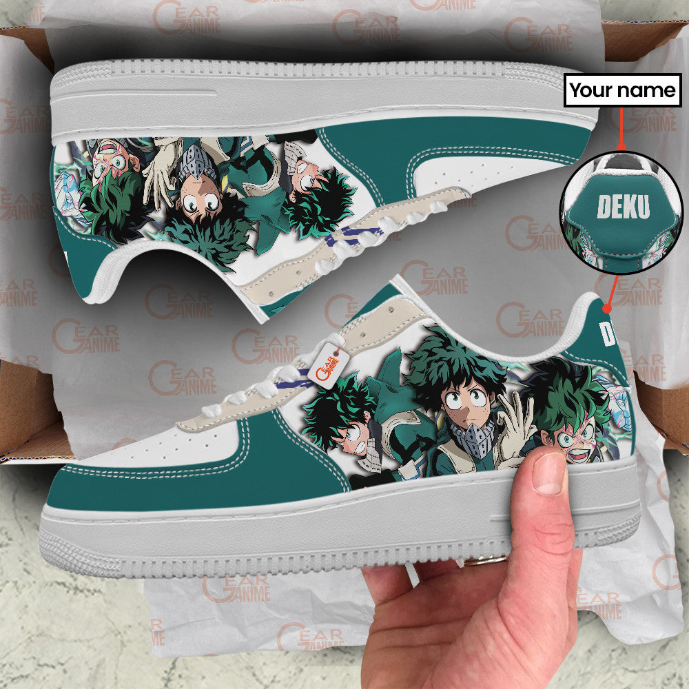 Izuku Midoriya Deku Personalized Low-Top Sneakers