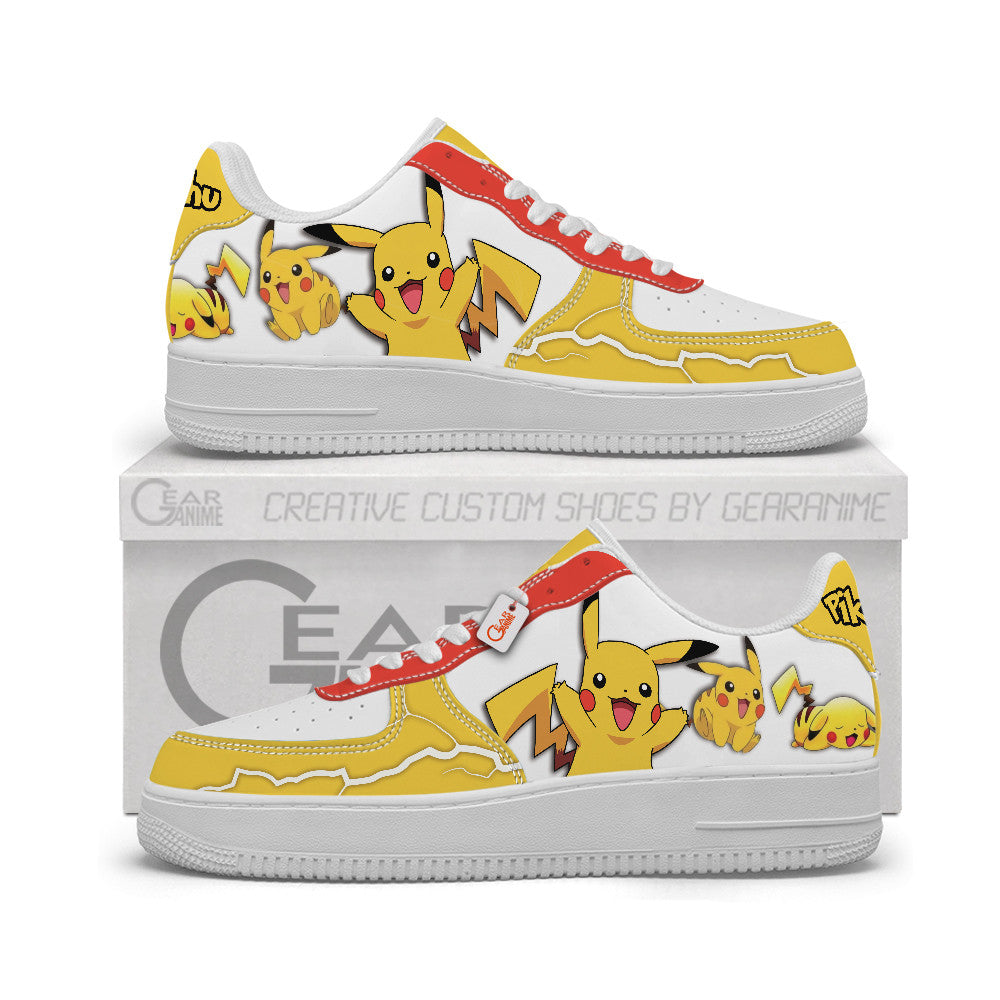 Pikachu Personalized Low-Top Sneakers