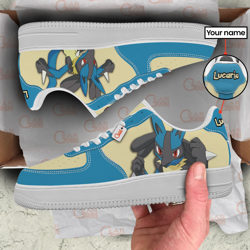 Lucario Personalized Low-Top Sneakers