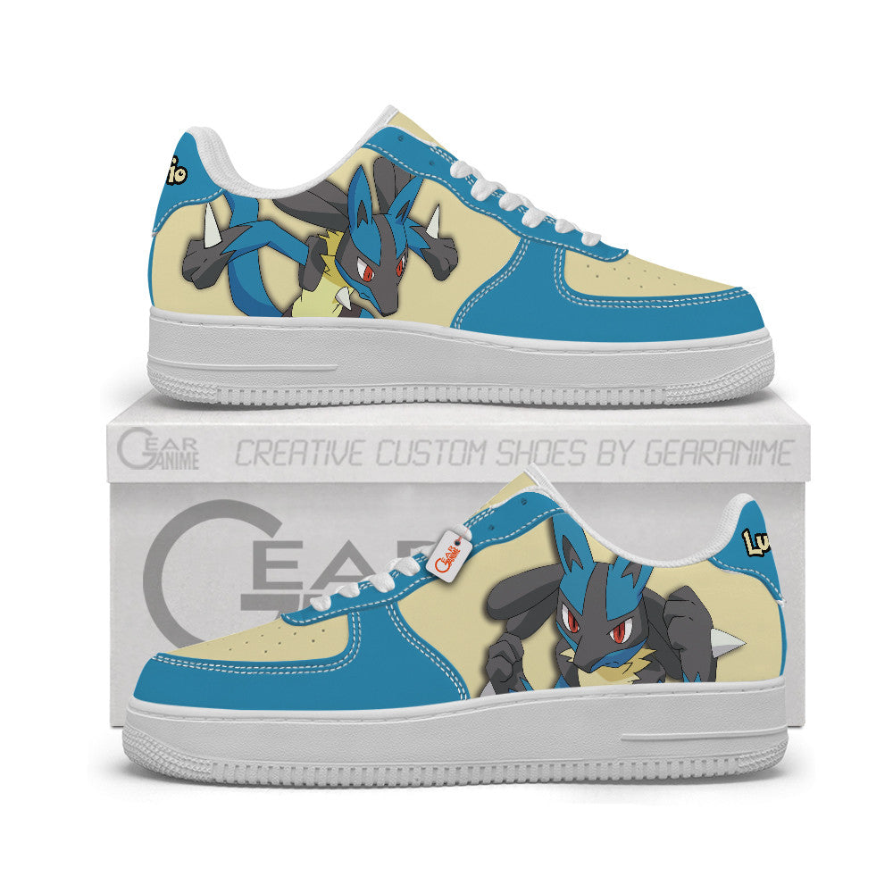 Lucario Personalized Low-Top Sneakers