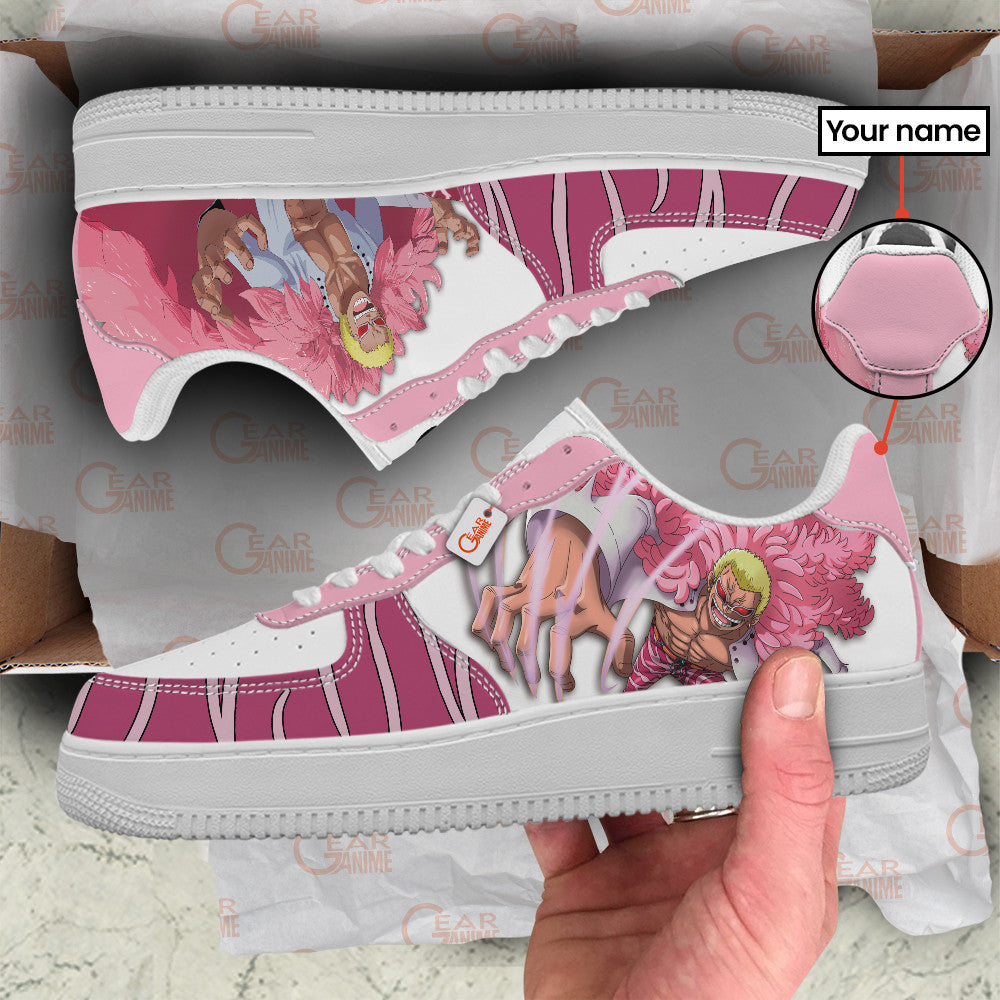 Donquixote Doflamingo Personalized Low-Top Sneakers