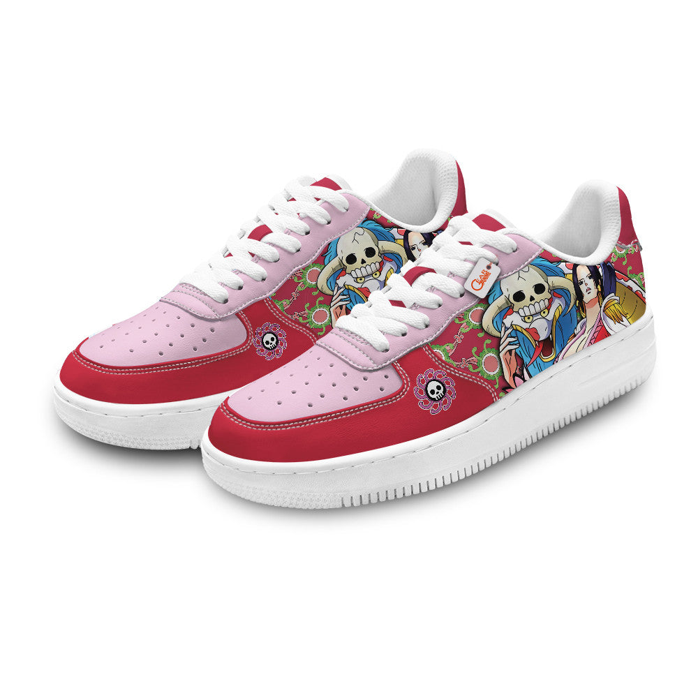 Boa Hancock Personalized Low-Top Sneakers