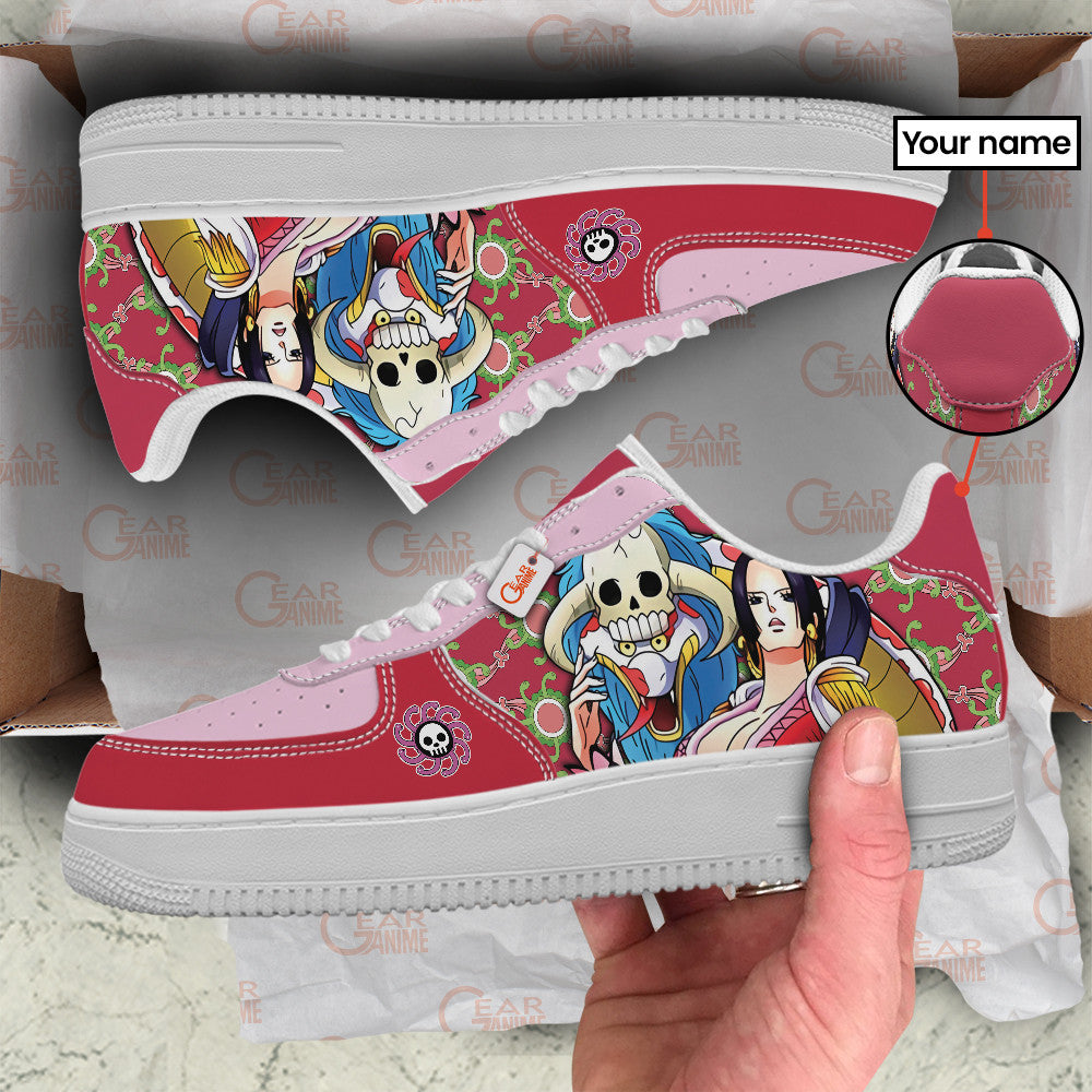 Boa Hancock Personalized Low-Top Sneakers