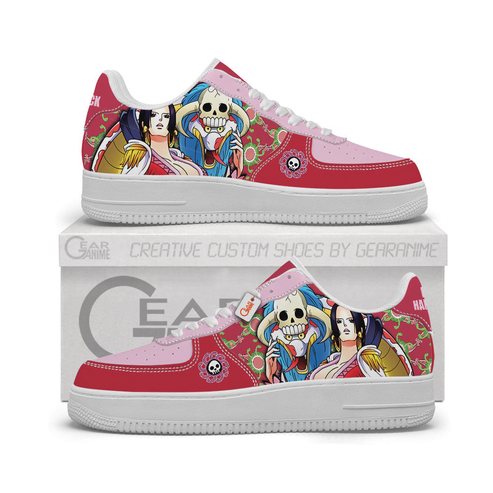 Boa Hancock Personalized Low-Top Sneakers