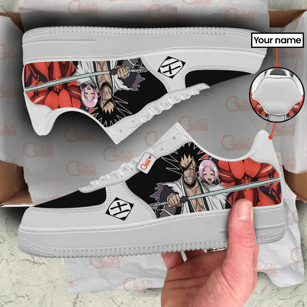 Kenpachi Zaraki Personalized Low-Top Sneakers