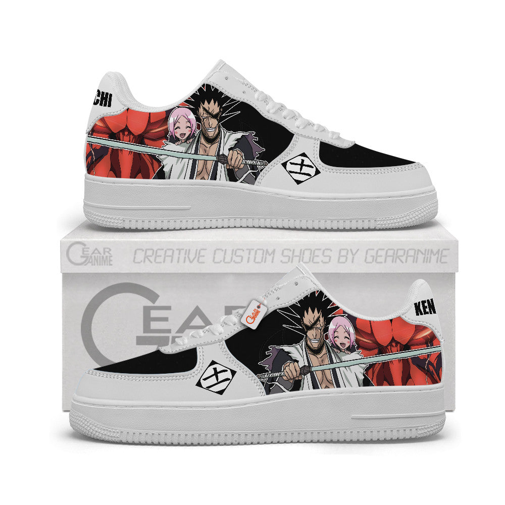 Kenpachi Zaraki Personalized Low-Top Sneakers