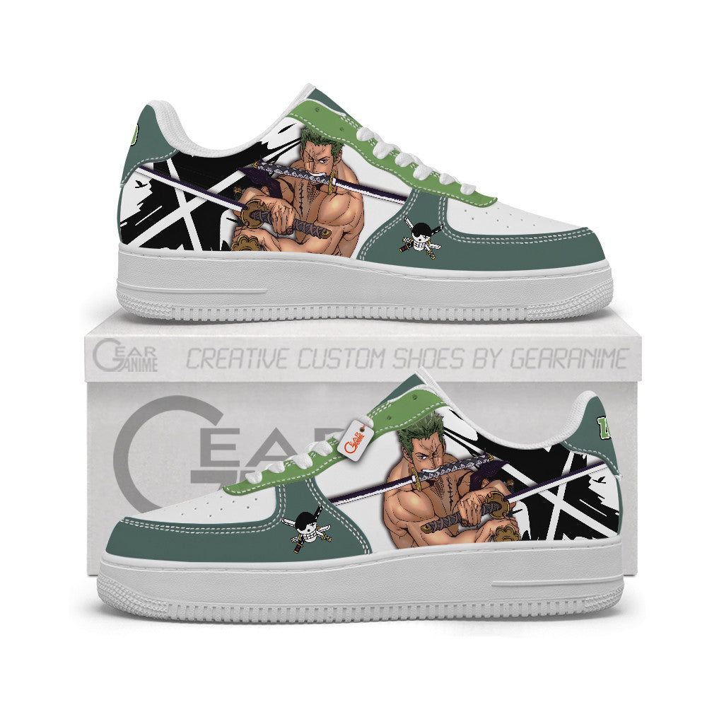 Roronoa Zoro Personalized Low-Top Sneakers