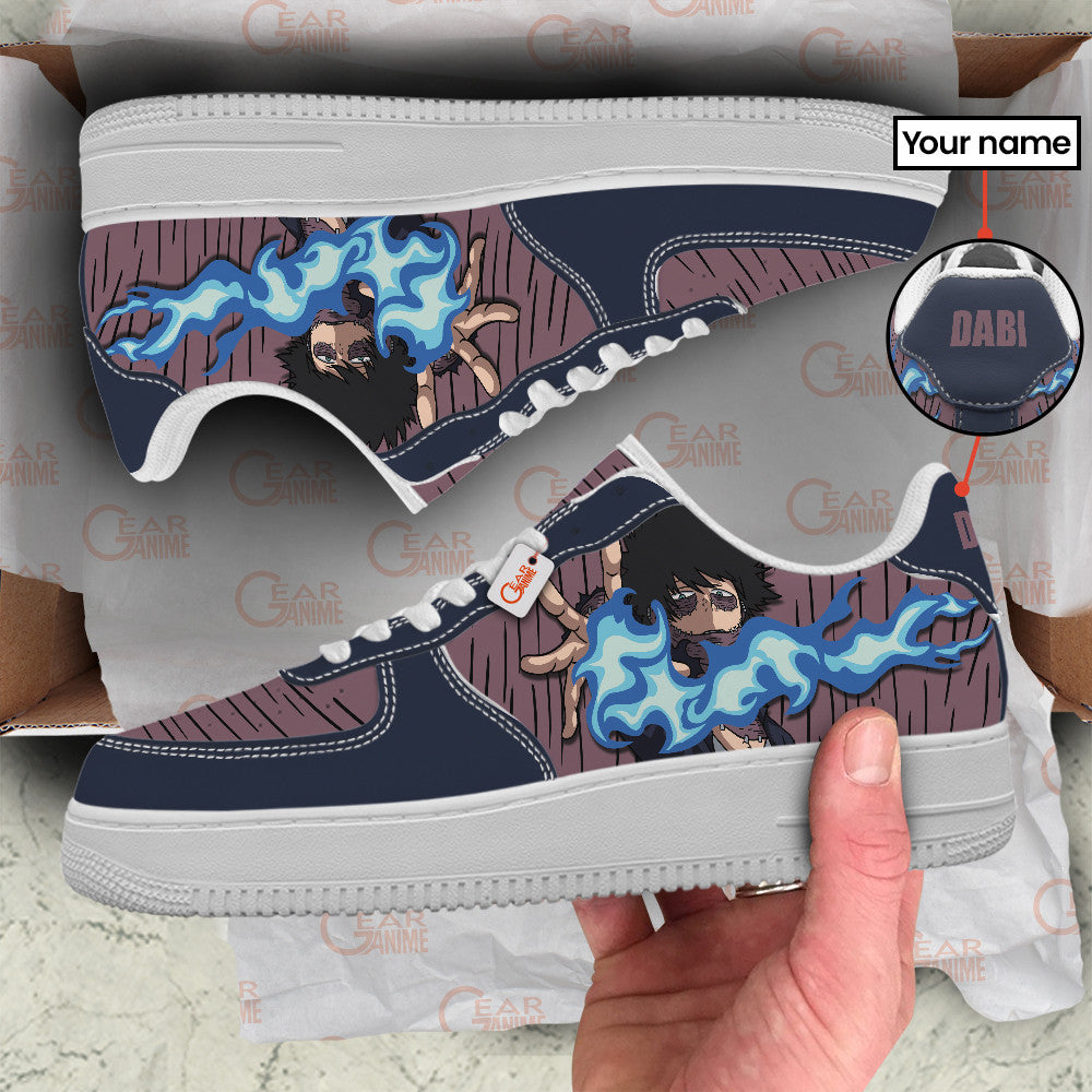 Dabi Blueflame Personalized Low-Top Sneakers