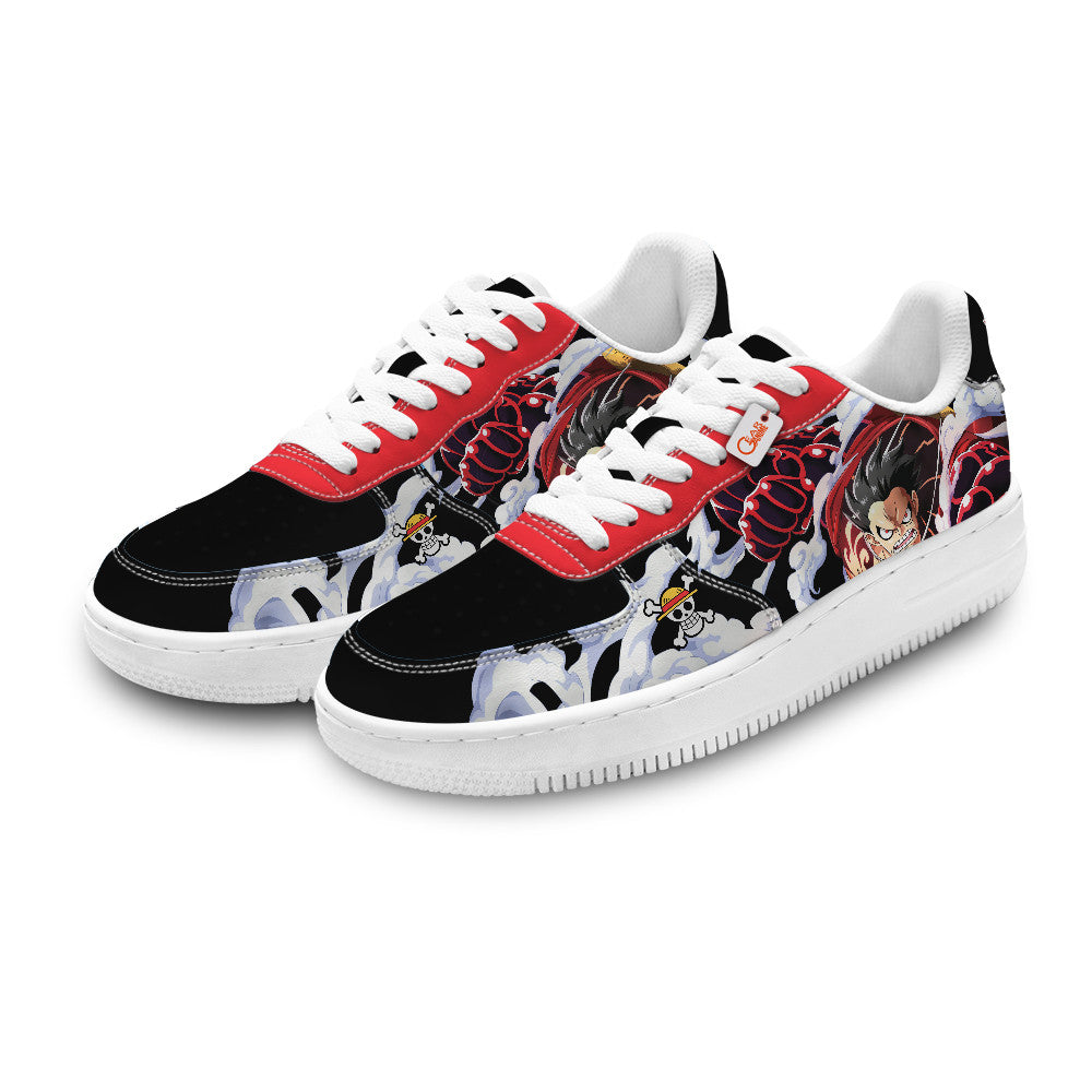 Monkey D. Luffy Gear 4 Personalized Low-Top Sneakers