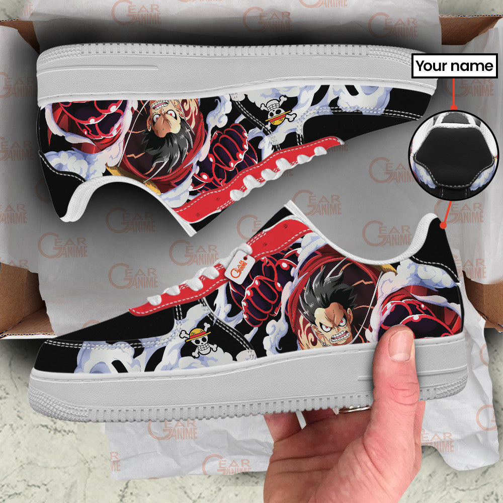 Monkey D. Luffy Gear 4 Personalized Low-Top Sneakers