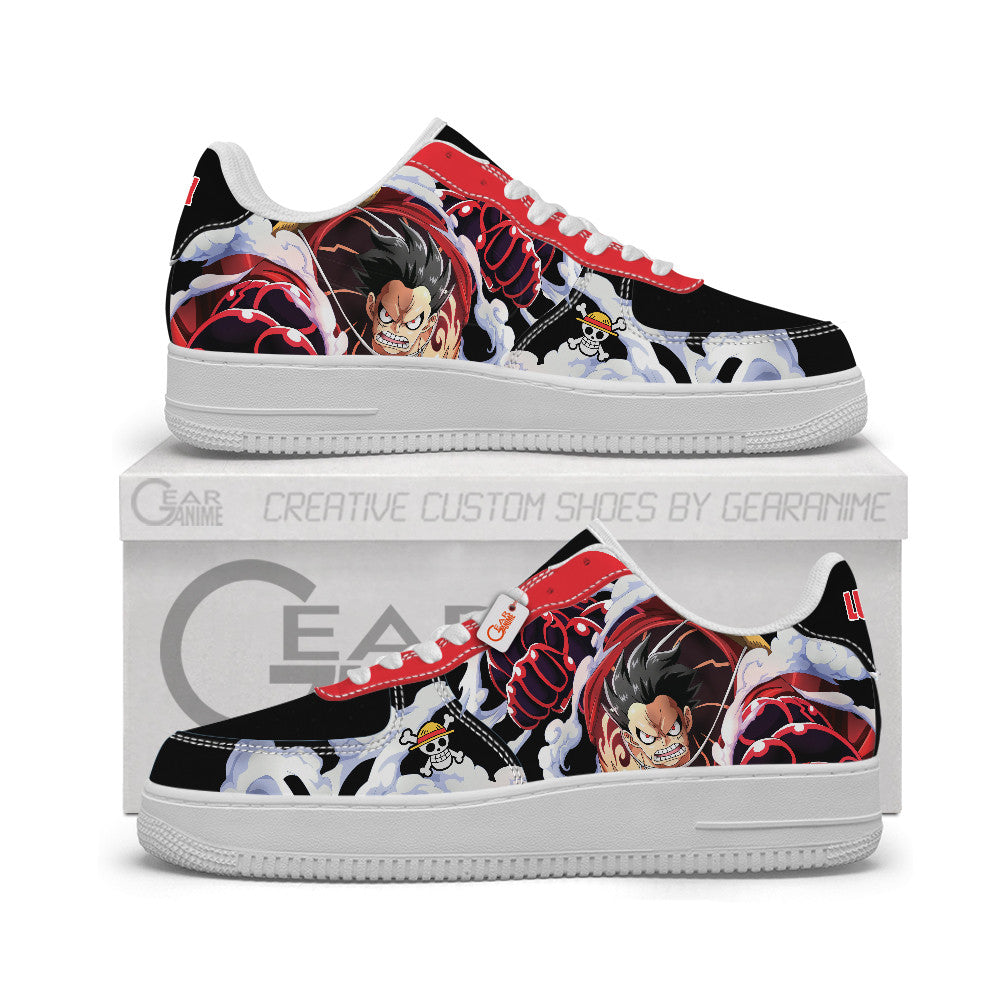 Monkey D. Luffy Gear 4 Personalized Low-Top Sneakers