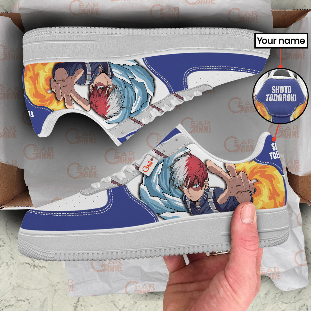 Shoto Todoroki Personalized Low-Top Sneakers