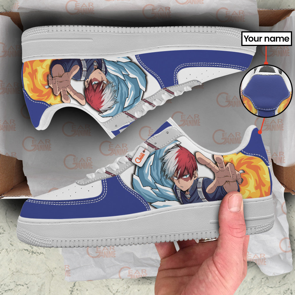 Shoto Todoroki Personalized Low-Top Sneakers