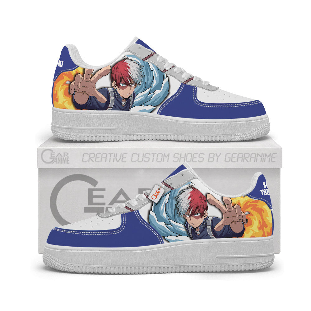 Shoto Todoroki Personalized Low-Top Sneakers