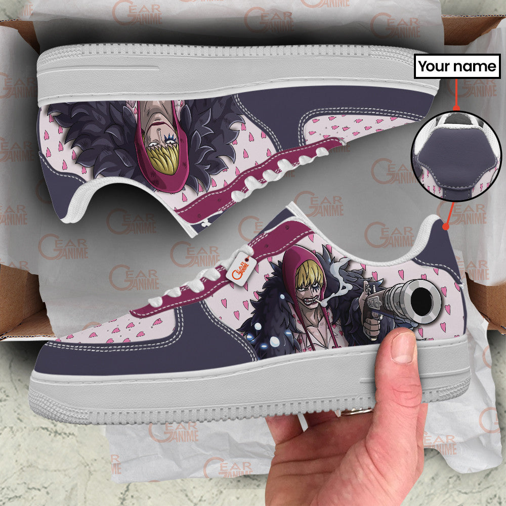 Donquixote Rosinante Personalized Low-Top Sneakers