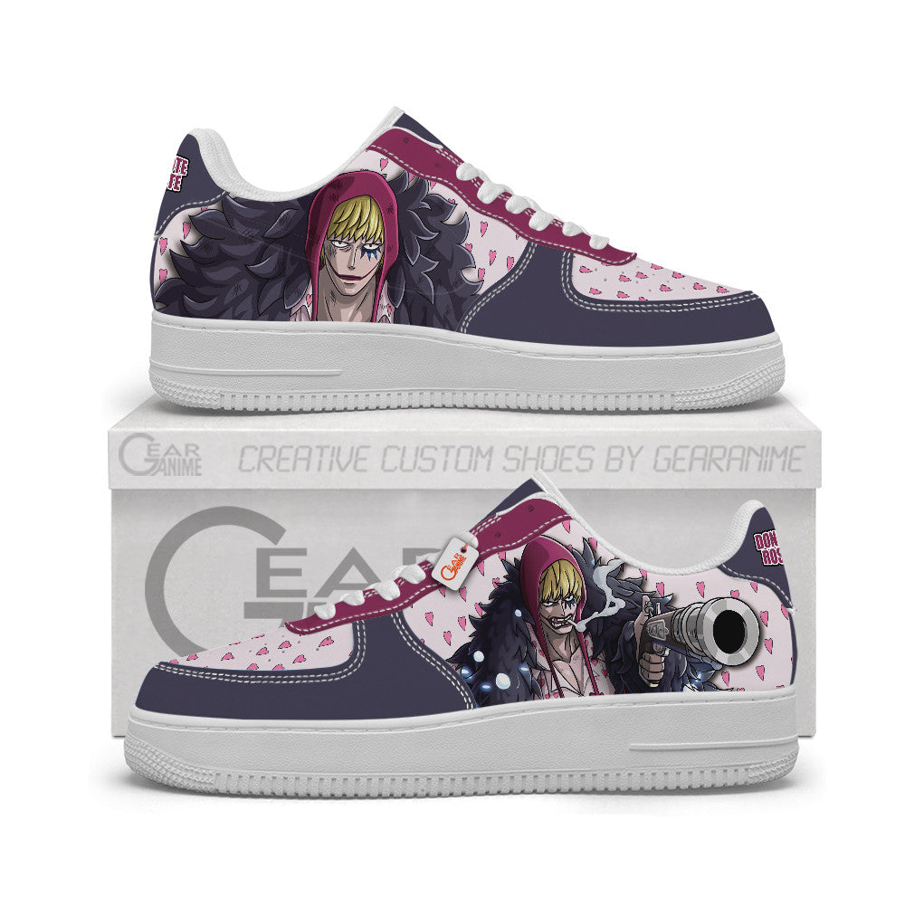 Donquixote Rosinante Personalized Low-Top Sneakers