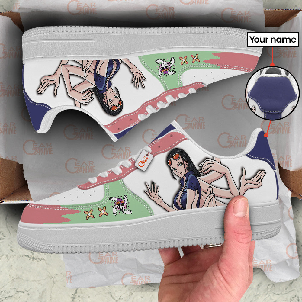 Nico Robin Personalized Low-Top Sneakers