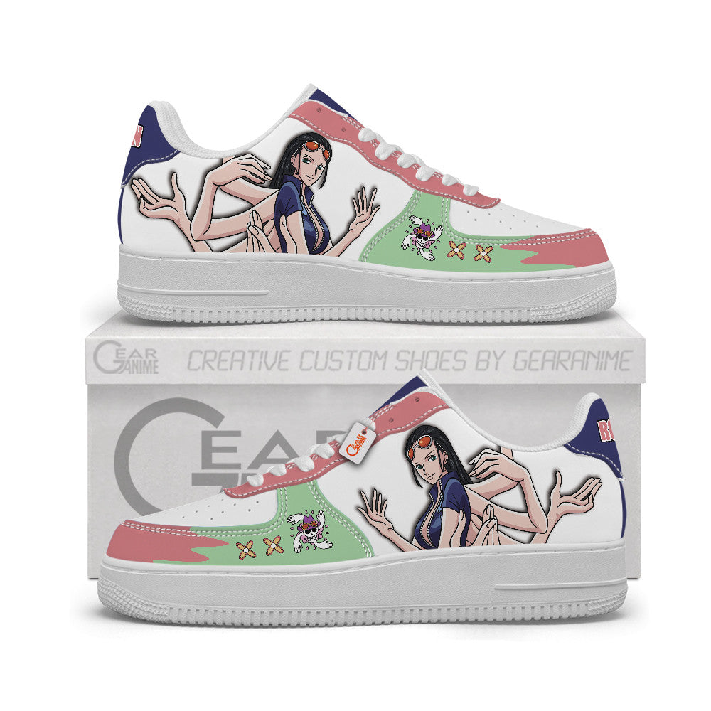 Nico Robin Personalized Low-Top Sneakers