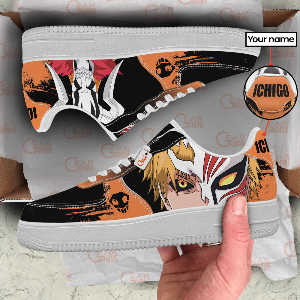 Ichigo Kurosaki Hollow Personalized Low-Top Sneakers