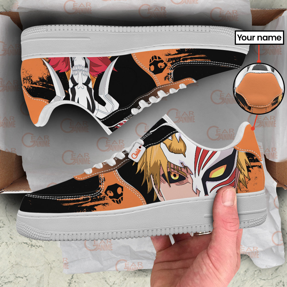 Ichigo Kurosaki Hollow Personalized Low-Top Sneakers