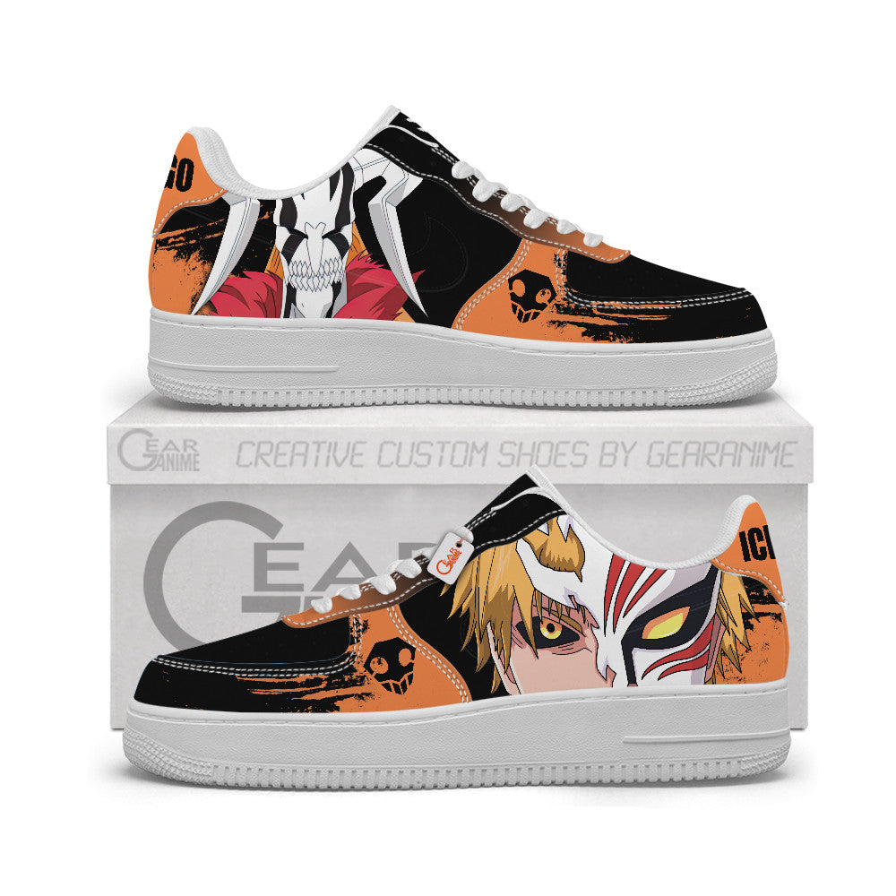 Ichigo Kurosaki Hollow Personalized Low-Top Sneakers