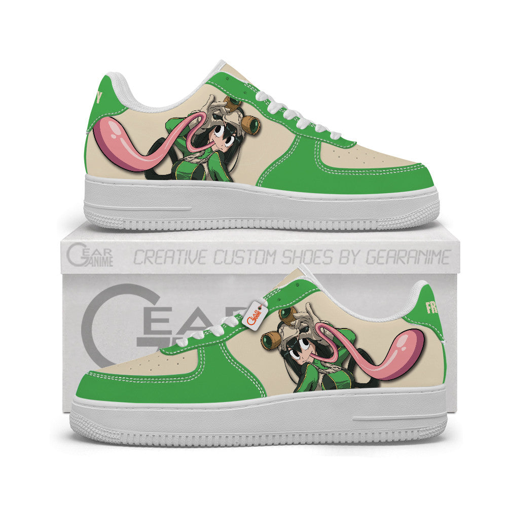 Tsuyu Asui Froppy Personalized Low-Top Sneakers