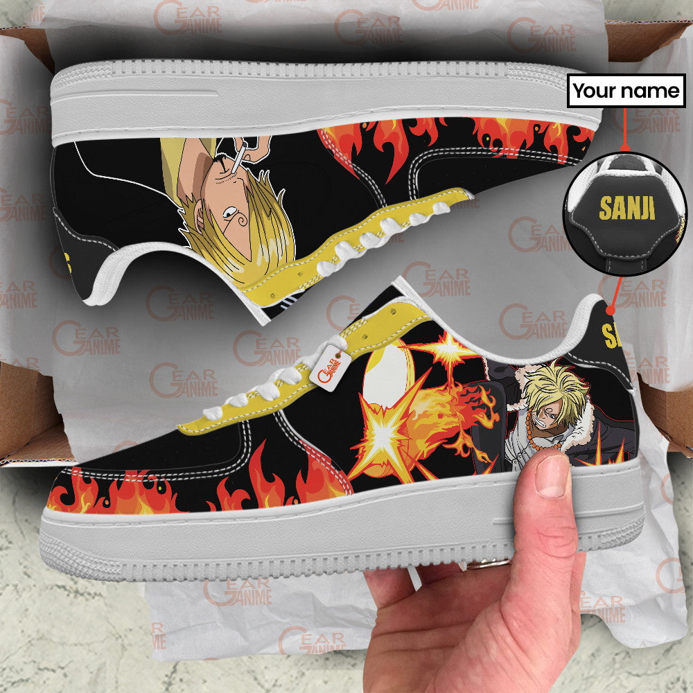 Vinsmoke Sanji Personalized Low-Top Sneakers