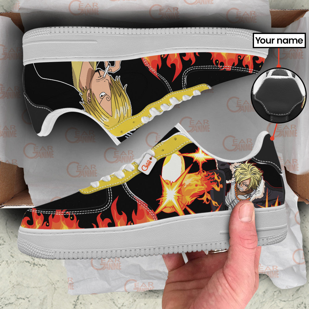 Vinsmoke Sanji Personalized Low-Top Sneakers