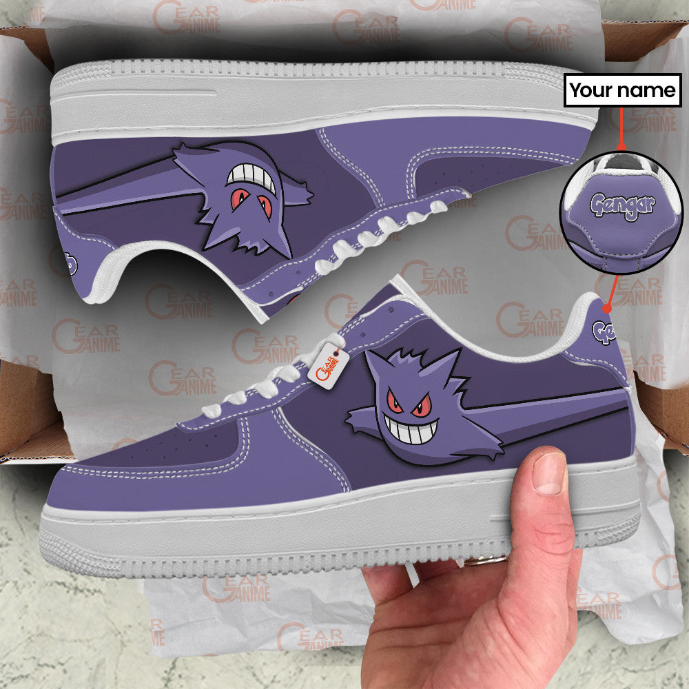 Gengar Personalized Low-Top Sneakers