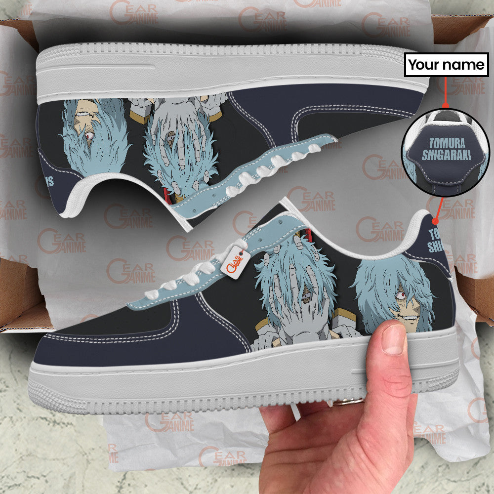 Tomura Shigaraki Personalized Low-Top Sneakers