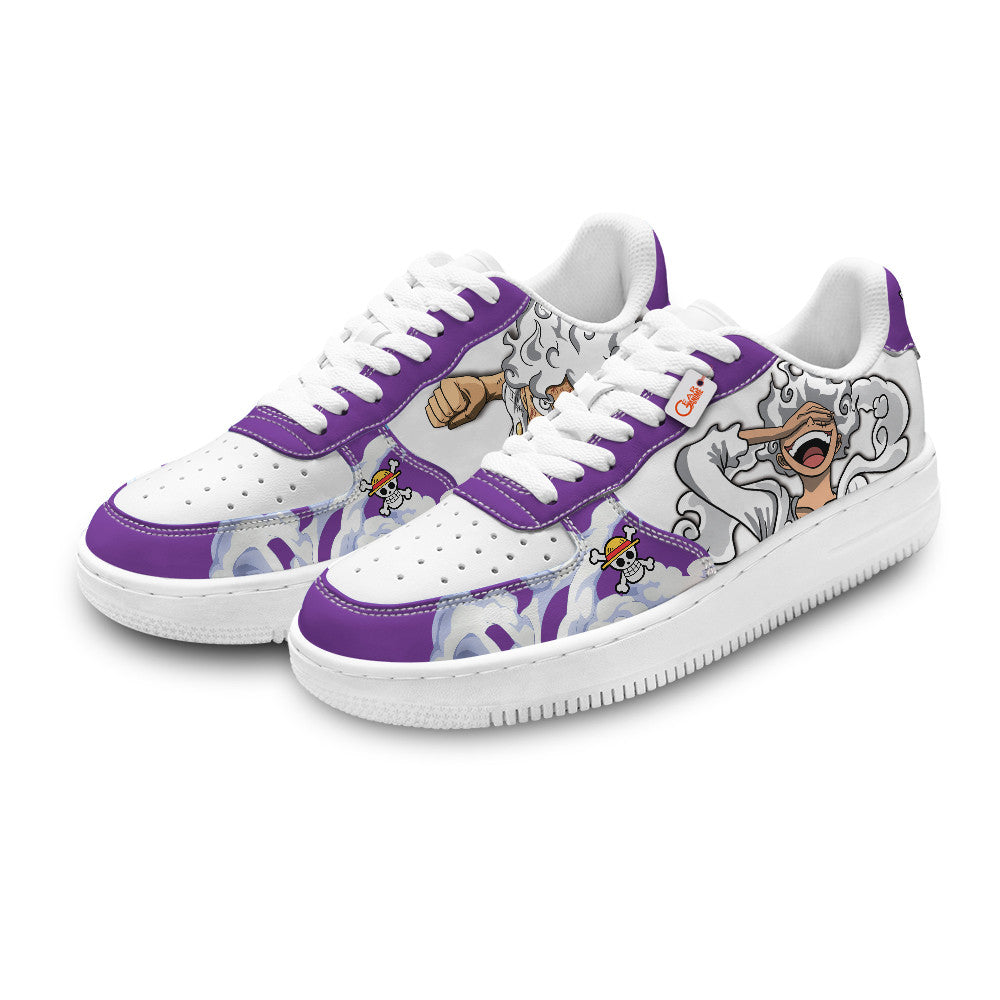 Monkey D. Luffy Gear 5 Personalized Low-Top Sneakers