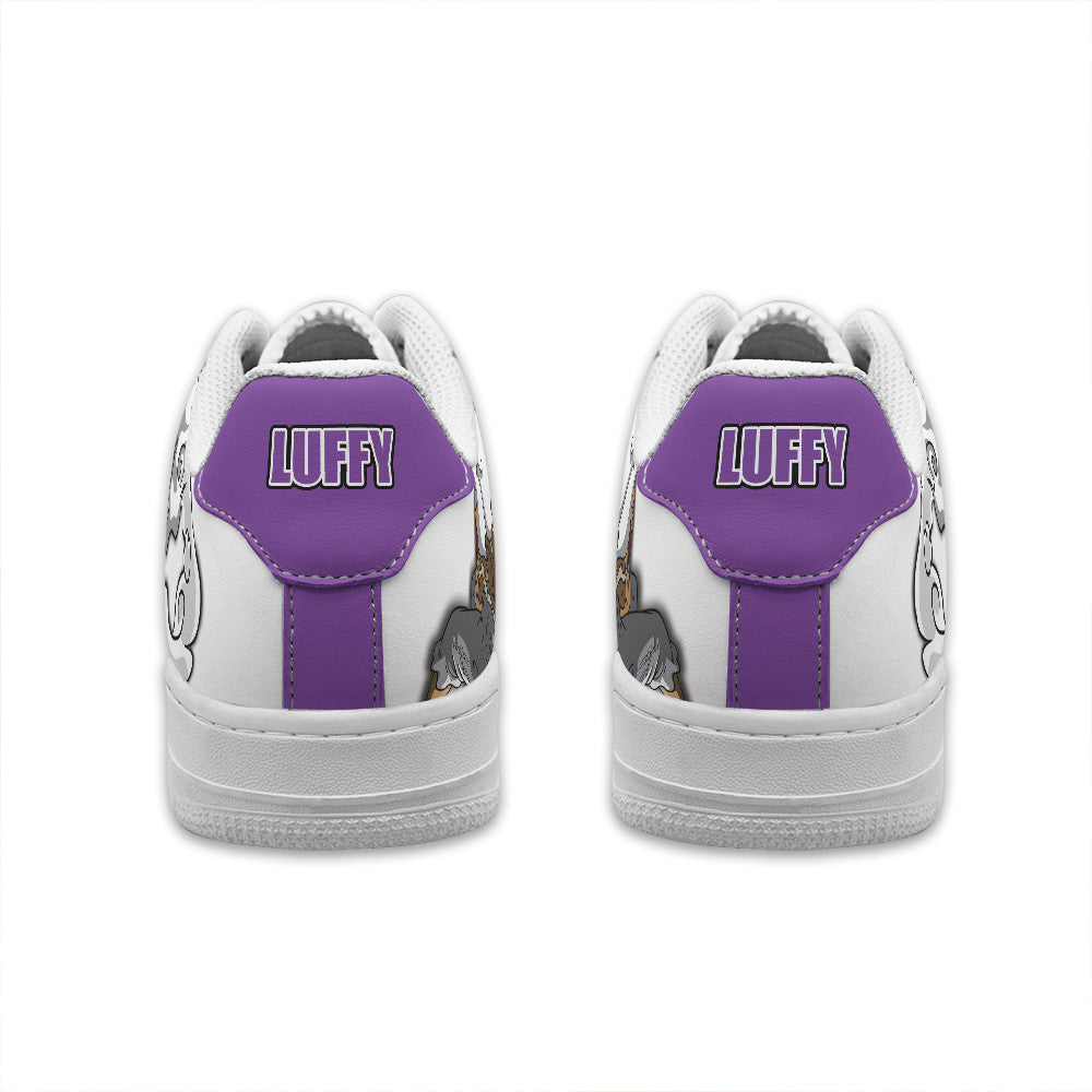Monkey D. Luffy Gear 5 Personalized Low-Top Sneakers