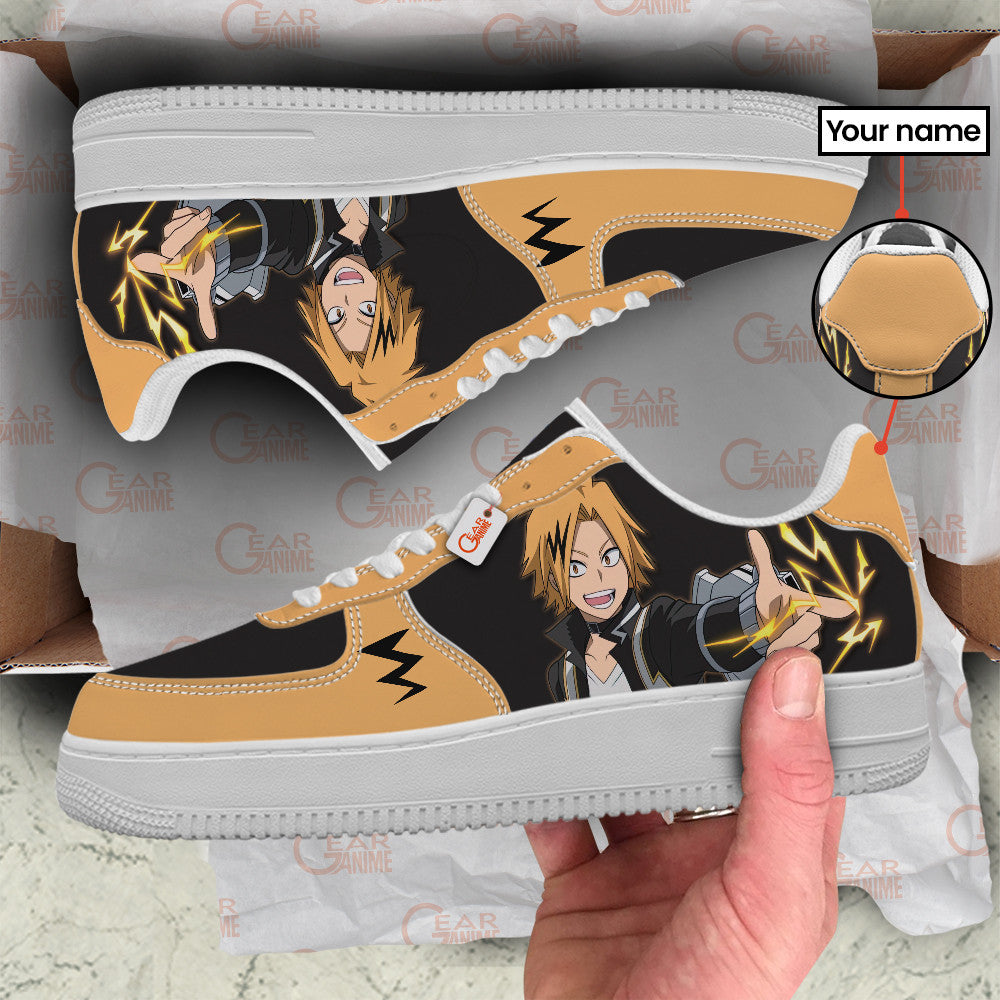 Denki Kaminari Chargebolt Personalized Low-Top Sneakers