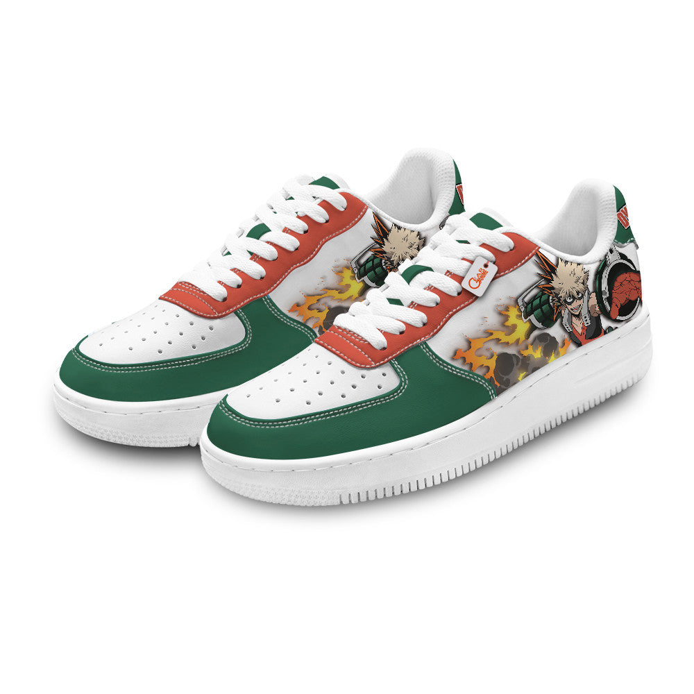 Katsuki Bakugo Dynamight Personalized Low-Top Sneakers